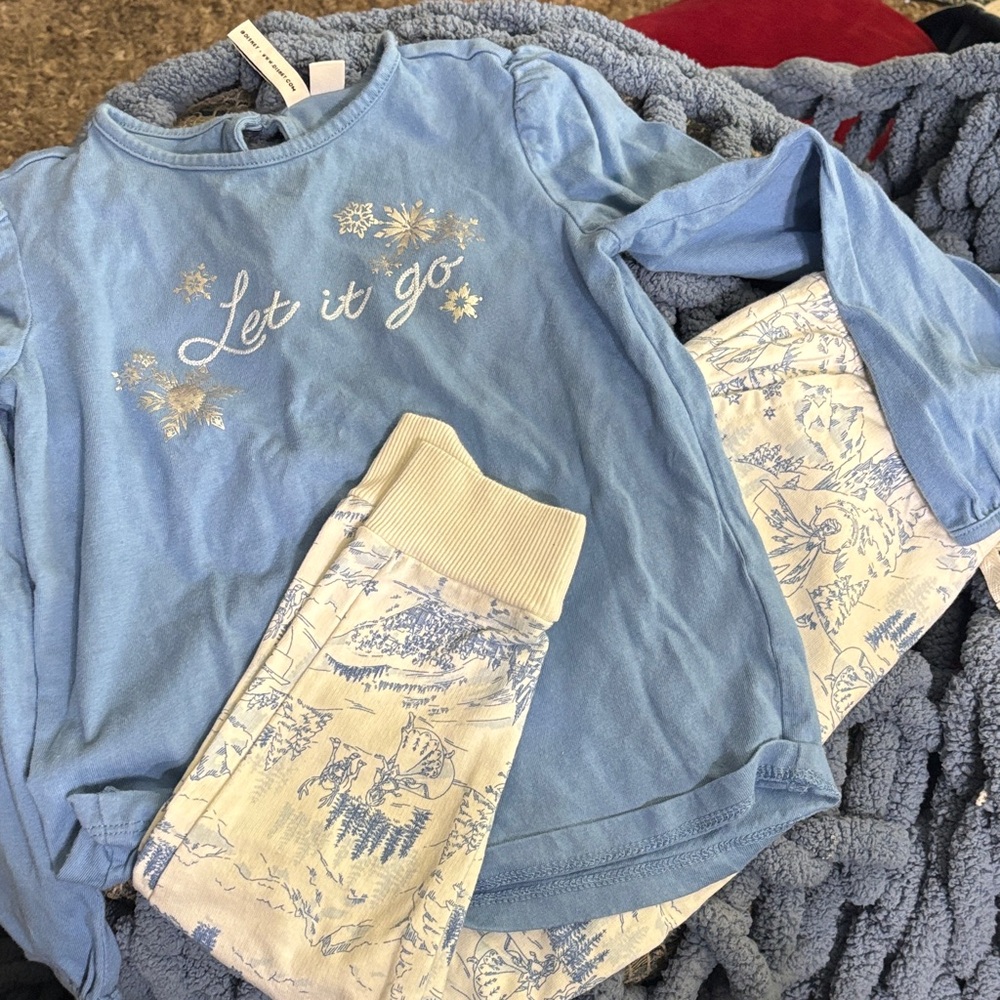 Blue 'Let it Go' Casual Wear
